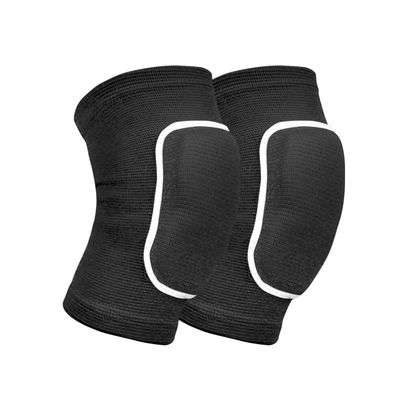 AirBnk Sports knee pads dance sponge knee protective gear, thick knee pads+adult elbows, roller skating kneeling to fully care M black