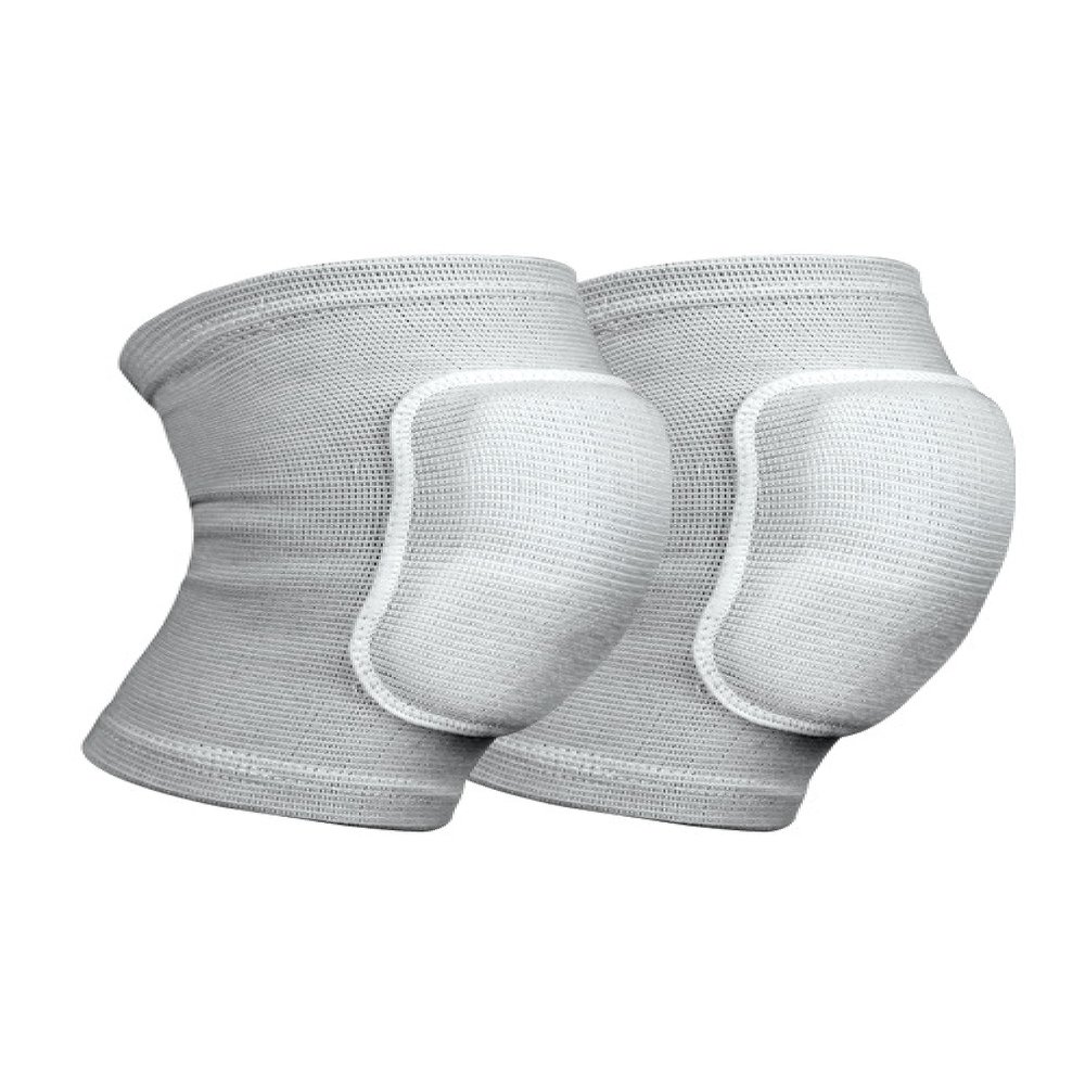 AirBnk Sports knee pads dance sponge knee protective gear, thick knee pads+adult elbows, roller skating kneeling to fully care S gray