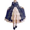 SHOPESSA Women's Victorian Gown French Lolita Dress Princess Costume Renaissance Dress Flare Sleeve Court Cosplay view 3