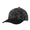 Billest Ivins Snapback Hat | Men's & Women's Fitted Baseball Cap | 6 Panel Blank Cap | Breathable & Lightweight | Outdoor | Running hat with Curved Brim - Black Camo view 1