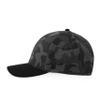 Billest Ivins Snapback Hat | Men's & Women's Fitted Baseball Cap | 6 Panel Blank Cap | Breathable & Lightweight | Outdoor | Running hat with Curved Brim - Black Camo view 2
