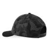 Billest Ivins Snapback Hat | Men's & Women's Fitted Baseball Cap | 6 Panel Blank Cap | Breathable & Lightweight | Outdoor | Running hat with Curved Brim - Black Camo view 3