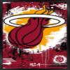 Trends International NBA Miami Heat - Maximalist Logo 23 Wall Poster, 34L x 22.4W, Black Framed Version view 1