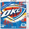 Trends International NBA Oklahoma City Thunder - Maximalist Logo 23 Wall Poster, 22.4L x 14.7W, Premium Unframed Version view 3