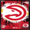 NBA Atlanta Hawks - Maximalist Logo 23 Wall Poster, 34L" x 22.4W", Black Framed Version view 1