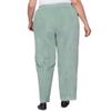 Alfred Dunner Women's Plus-Size Corduroy Regular Fit Short Length Pant Size 16W Sage view 2