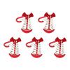5 PCS Fishbone Deck Anchor Pegs Tent Awning Spring Hook Adjustable Wind Rope Fixing Buckle Deck Hook for Camping Hiking Equipment view 1