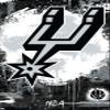 NBA San Antonio Spurs - Maximalist Logo 23 Wall Poster, 22.4L" x 14.7W", Premium Unframed Version view 1