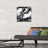 NBA San Antonio Spurs - Maximalist Logo 23 Wall Poster, 22.4L" x 14.7W", Premium Unframed Version view 2