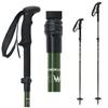 Zipline Blurr EXT MRDW Collection - Adjustable Graphite Composite Ski Poles for Backcountry & All-Mountain, Designed by Gold Medalist David Wise (Mrdw Army Green, 105 cm - 145 cm - Long Handle) view 1