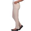 Alfred Dunner St.Moritz Knit Coduroy Pants with Pocket (US, Numeric, 16, Regular, Short, Fawn) view 4