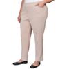 Alfred Dunner St.Moritz Knit Coduroy Pants with Pocket (US, Numeric, 18, Regular, Short, Fawn) view 3