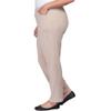 Alfred Dunner St.Moritz Knit Coduroy Pants with Pocket (US, Numeric, 18, Regular, Short, Fawn) view 4