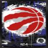 Trends International NBA Toronto Raptors - Maximalist Logo 23 Wall Poster, 22.4L x 14.7W, Black Framed Version view 1