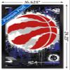 Trends International NBA Toronto Raptors - Maximalist Logo 23 Wall Poster, 22.4L x 14.7W, Black Framed Version view 3