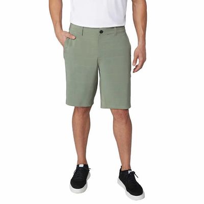 Mens Steam Fixed Waist, Green, 36
