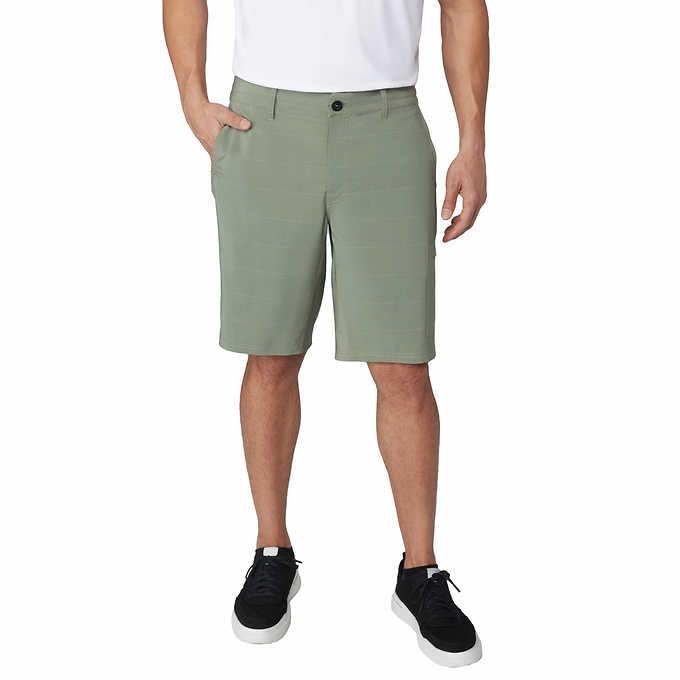 Mens Steam Fixed Waist, Green, 36