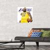 NBA Los Angeles Lakers - LeBron James Feature Series 23 Wall Poster, 22.4L" x 14.7W", Premium Unframed Version view 2