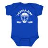 Tampa Bay Team Mask Kid's Bodysuit for Hockey Fans (Royal, 24M) view 1