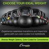 Champion Sports Rhino Fitness 10 LB Iron Kettlebell - Full Body Powder Coated - Textured for Improved Grip - Color Coded Handles view 2