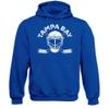 Xtreme Apparrel Tampa Bay Team Mask Men's Hoodie Sweatshirt for Hockey Fans (Royal Hoodie, S) view 1