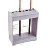 JYARZ Pool Stick Holder Pool Cue Stick Holder Round White Wood Grain Sticker Billiard Corner Stand for Leisure and Entertainment Billiard Room Pool Hall view 1