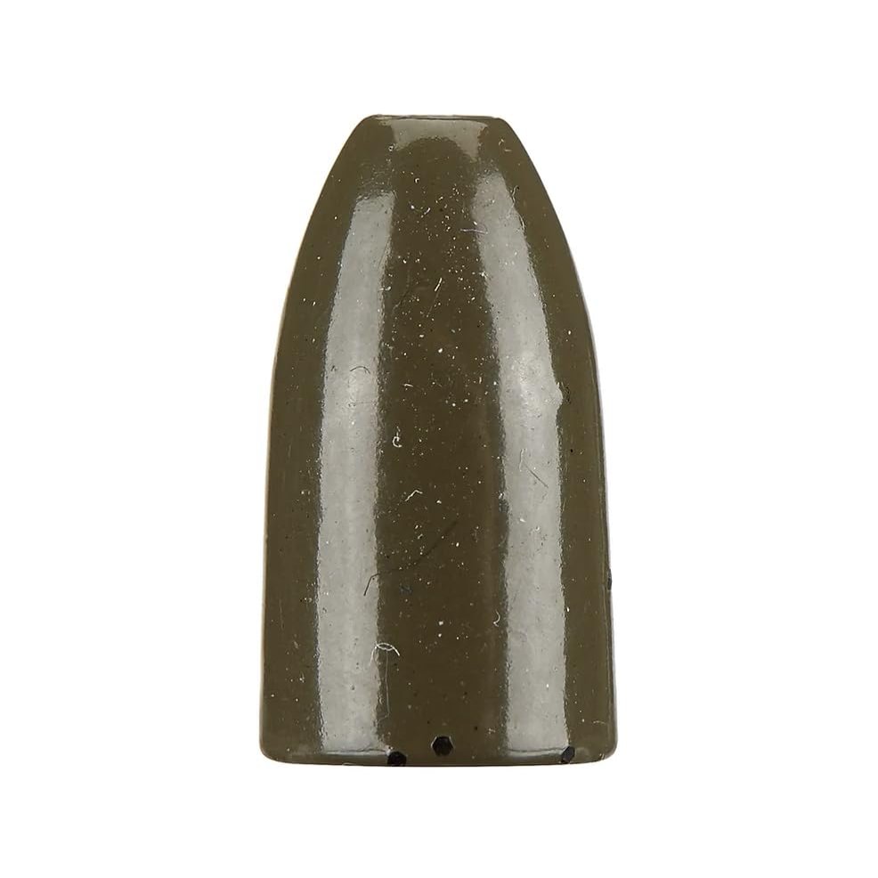 Tungsten Worm Weight Green Pumpkin 3/4 oz