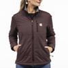 Carhartt Women's Rain Defender Relaxed Fit Lightweight Insulated Jacket, Blackberry, Medium view 1