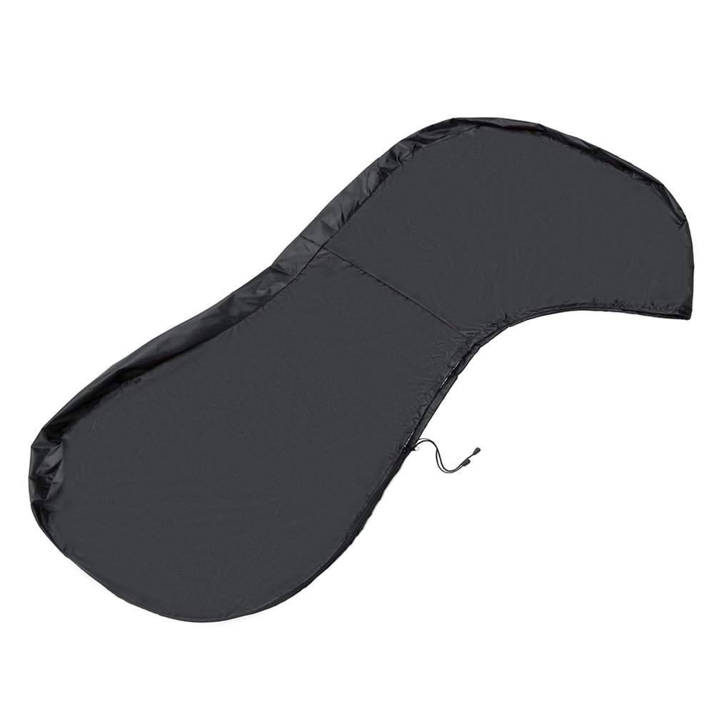 UNKOMN Boat Cover 6-225HP Full Outboard Engine Cover Boat Cover 600D Waterproof Anti UV Boat Outboard Motor Cover Marine Accessories (Size:6-15HP)