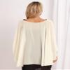 Kvysinly Women Shawls and Wraps for Evening Dresses Chiffon Capelets Bridesmaid Wedding Sheer Cape Cover Up Champagne One Size view 4