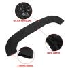 UNKOMN Boat Cover 600D 3 Bow Bimini Top Boot Cover No Frame Waterproof Winter Snow Cover Sunshade Marine Cover Dustproof Boat Accessories (Color : Black 54-60w) view 4
