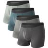 BAMBOO COOL BreezeBoo Men's Ultra Breathable Underwear Mesh Boxer Briefs with Lightwight Wasitband,No Ride Up,Multipack view 1