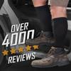 TCK Over the Calf Work Socks 3 Pair Moisture Wicking for Men and Women (Grey, X-Large) view 2