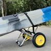 Vanhunks Kayak Cart Dolly Foldable Kayak Trolley Wheels with 10-Inch Airless Tires for Carrier Canoe SUP Paddleboard Transport view 2