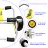 Vanhunks Kayak Cart Dolly Foldable Kayak Trolley Wheels with 10-Inch Airless Tires for Carrier Canoe SUP Paddleboard Transport view 4