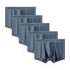 Men'S Underwear Breathable Boxer Briefs Moisture Wicking Cotton Stretch Underwear Open Fly Tagless Underpants 5 Pack (Grey-3PC,XXL) view 1