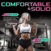 Yes4All Adjustable Workout Aerobic Exercise Step Platform Health Club Size with 4 Adjustable Risers Included and Advanced Risers Options - Black view 4
