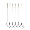 Fishing Hooks 6 Pcs Carp Fishing Hooks Hair Rigs with Line 30-60LB Feeder Group Carp Hook Accessories 2/4/6/8# Fishing Accessories (Color : XYLB-6#) view 1