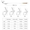 Fishing Hooks 6 Pcs Carp Fishing Hooks Hair Rigs with Line 30-60LB Feeder Group Carp Hook Accessories 2/4/6/8# Fishing Accessories (Color : XYLB-6#) view 4