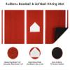 KuiBonu 2024 Upgraded Version Baseball Hitting Mat with Antislip Rubber Backing, 10' x 5' Batting Cage Mat with Home Plate, Batters Box Turf Mat Baseball for Indoor and Outdoor view 2
