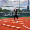 KuiBonu 2024 Upgraded Version Baseball Hitting Mat with Antislip Rubber Backing, 10' x 5' Batting Cage Mat with Home Plate, Batters Box Turf Mat Baseball for Indoor and Outdoor view 4