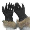 JIAHG Halloween Costume Animal Gloves Hairy Hands Werewolf Claw Gloves Demon Cosplay Death Fancy Dress Up Party Accessories view 2