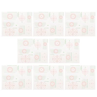 EXCEART 8sheets Golf Impact Tape Self-Teaching Stickers for Putter Easy Application for Analyzing Strike Location Improving Skills