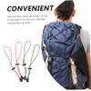 Uonlytech 4pcs Adjustable Elastic Fastening Straps for Outdoor Travel Durable Binding Buckles for Luggage Backpack Compact and Lightweight Design Colors Included view 3