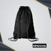 ALLNTRENDS Gym Bag String Bag Nylon Workout Backpack for Gym Sport (Golden Yellow) view 4
