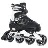 MammyGol Adult Inline Skates for Men Women, Roller Skates with Carbon Steel Bearings, TPR Brake, 3D Mesh, EVA Lining, PVC Upper | Adjustable Size for Better Fit for Beginner