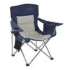 IRYZE Outdoor Chair Folding Camping Chair Folding Camping Chair Portable Camp Chair with Carry Bag Seat Surface Cotton Adjustable Armrest Cup Holder Camping Chair Foldable Chair (Color : Blue) view 1