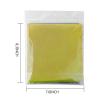 Girls Lightweight Waterproo Rain Jacket Children Rain Poncho with Hood Rain Suits Windproof (Yellow, One Size) view 2