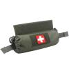 WYNEX Tactical First Aid Drop Dump Pouch, Medical Trauma Roll Up Drop Pouch EMT IFAK Sub Abdominal Carrying Bag with Hook-N-Loop for Chest Rig Vest view 1
