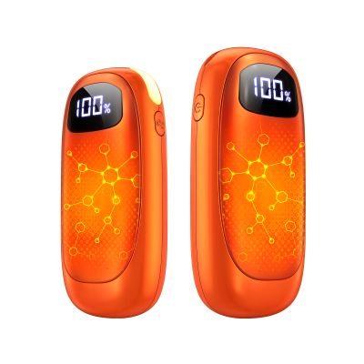 Hand Warmers Rechargeable, Electric Dual-Sided Heating with LED Display & Flashlight, Max 127, 13Hrs Long Lasting Pocket Heater for Raynauds, Golf, Hunting, Camping, Birthday Gifts for Men Women